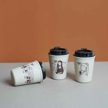 日本RIVERS WALLMUG SLEEK 雙層隨行杯300ml - 共3款