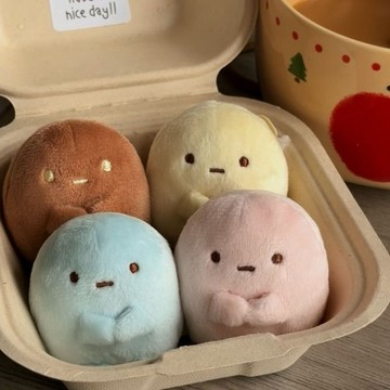 隔日達🏆角落生物毛絨掛件 毛絨鑰匙扣 毛絨掛件 沙包 角落生物迷你毛絨鑰匙扣 掛件 鑰匙扣 飾品 小擺件 獎品 禮物