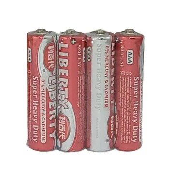 《省您錢購物網》全新~利百代LIBERTY 4號 環保碳鋅電池(4號/4顆)LY-404B