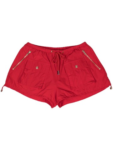 Cynthia Rowley - cargo-pocket bloomer shorts - women - Nylon - XS - Red
