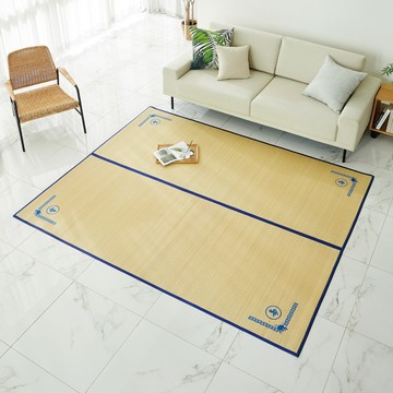 HanilMedical 特大兩折藺草蓆  200 x 250 公分  混色