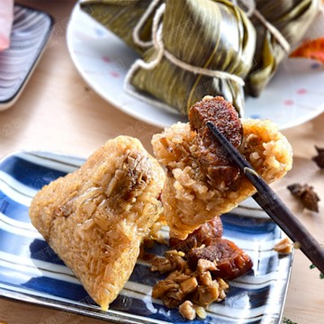 任-大甲王記 大甲王粽(120g/粒；3粒/包) 北部粽 小粒粽