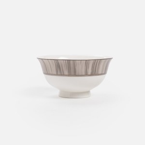凱特骨瓷高腳碗11.9cm 灰白