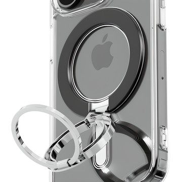 NUART Magsafe 磁吸指環手機支架  1個  黑色