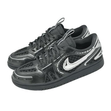 Nike 休閒鞋 Wmns Air Jordan 1 MM Low 女鞋 Method of Make 金屬黑