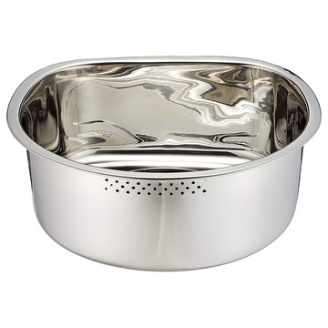 D型不銹鋼洗盆  銀色  1個