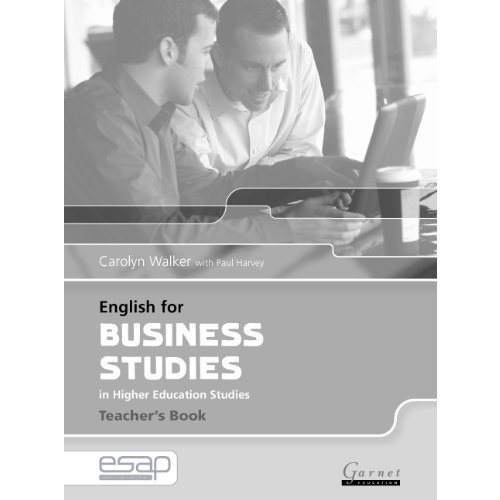 English for Business Studies Teacher Book