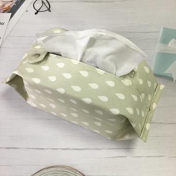 居家車用面紙套  小水滴A款