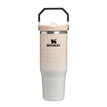 STANLEY 經典系列 IceFlow 手提吸管杯2.0 0.88L / 香檳粉++
