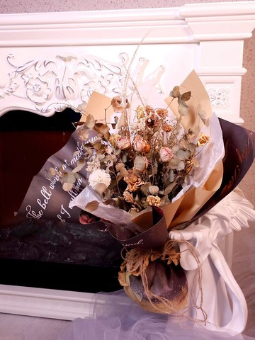 Van Gogh s Chair  藝術乾燥花束