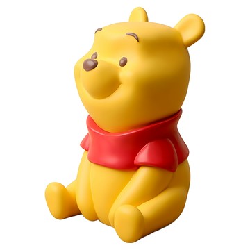 norns 小熊維尼造型存錢筒  黃色 + 紅色 + 咖啡色  1個