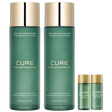 KIMJEONGMOON-ALOE Cube 瞬效保濕乳液 蘆薈成分強力補水，形成植物性保濕膜，持久維持水潤肌 2入組  1組