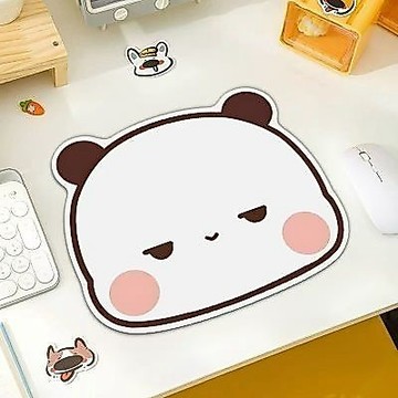 💯一二布布滑鼠墊 一二布布鼠標墊 可愛加厚書桌墊 便攜筆記本防水鼠標墊 鼠標墊 滑鼠墊 耐髒軟墊 可愛鼠標墊