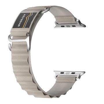 SwitchEasy ACTIVE 運動高山錶帶 星光白 適用於Apple Watch 42/44/45/46/49mm  44/45/46/49  1入