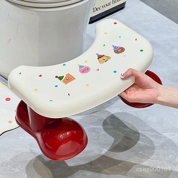 低價下殺🤩多巴胺馬桶腳凳家用兒童成人厠所衛生間墊腳凳子腳踏防滑蹲坑神器 VEQM