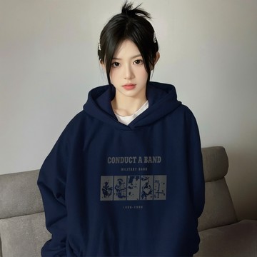 美式復購 連帽衛衣女 銀狐絨帽T 韓系 高磅數 小個子 上衣 刷毛女生上衣 大尺碼 慵懶風 抗皺  重磅帽T 刷毛帽T