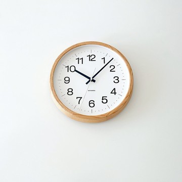 KATOMOKU muku clock 16 L尺寸 橡木 (km-113OA) 掛鐘  日本製造