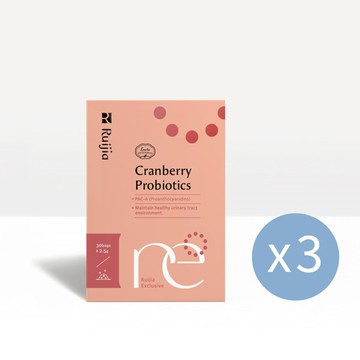 【升級版】蔓越莓益生菌 (30包/盒) - 三入組