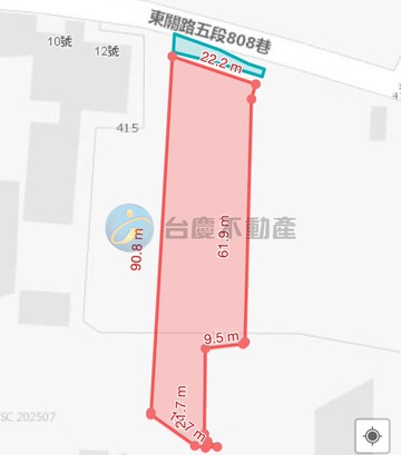 東勢區和興段臨8米路都計內農地｜台中市東勢區和興段