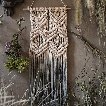 掬涵 手工藝術流蘇掛毯波西米亞INS北歐墻面壁飾民宿裝飾禮物