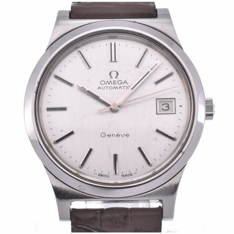 ☆良品【OMEGA】オメガ ジュネーブ 166.0168 デイト Cal.1012 自動巻き 
