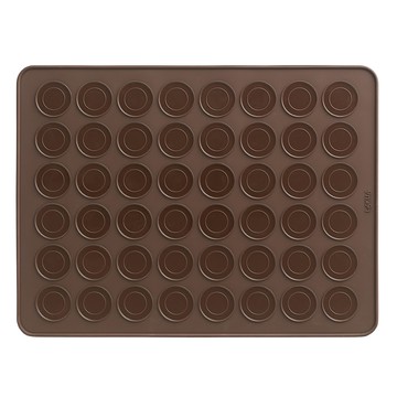 LeKue 馬卡龍烤墊 單一顏色 48格 總長40cm 輕鬆製作美味甜點  1個