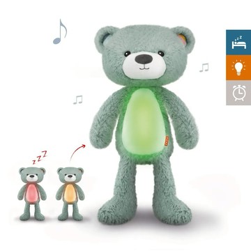 寶貝可以起床了【荷蘭ZAZU】睏寶好朋友 - 藍色 新生兒 彌月禮 陪伴寶寶 快樂成長 音樂模式 情緒安撫 乖乖入眠 睡眠起床 新手爸媽必備