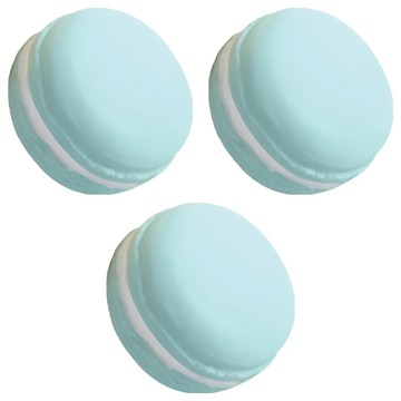 TTiPET 香甜馬卡龍乳膠狗玩具  5*5*3cm  隨機發貨  3個