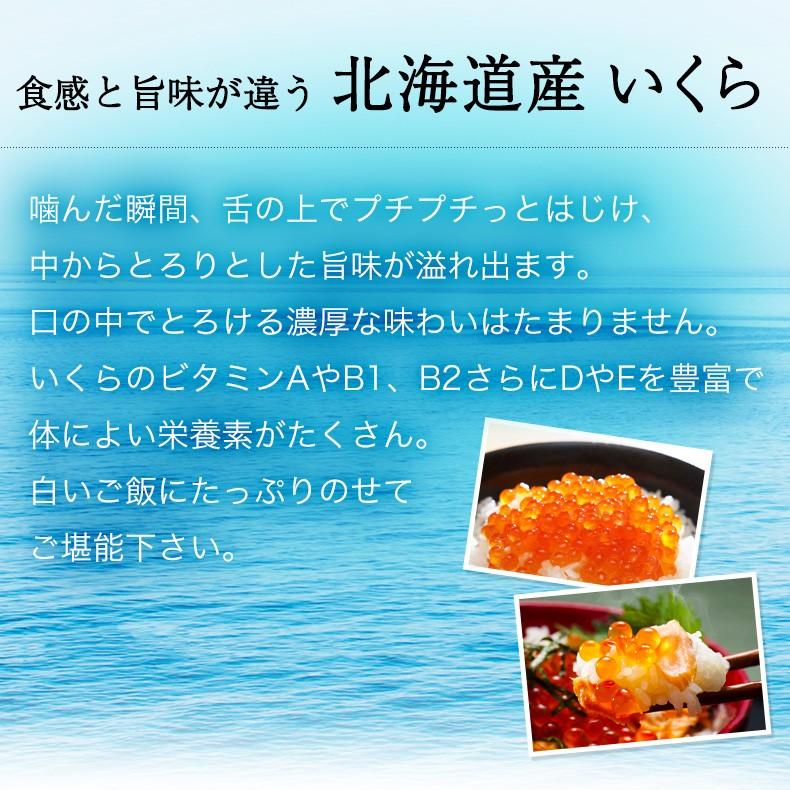 いくら 250g 冷凍 醤油漬け 北海道産 最高級3特グレード イクラ お取り寄せ プレゼント お歳暮 2023 ギフト  海鮮