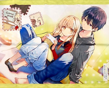 [單品]藤宮周&椎名中午B2掛畫被隔壁的天使不知不覺地變成無用之人的事第5.5卷虎之穴限定版捆綁特典