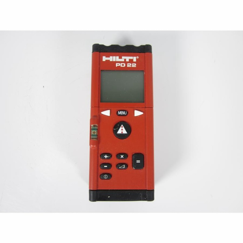 中古】レーザー距離計 PD22 ヒルティ レーザーメーター HILTI 【測定範囲】0.1〜100m以上 3z2560  ☆送料無料☆[測量機／トータルステーション／レベル] | LINEブランドカタログ