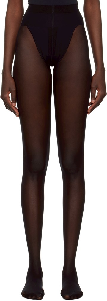 Wolford 黑色 Individual 10 Back Seam 连裤袜
