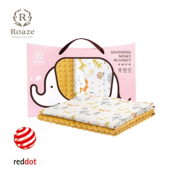 【Roaze 柔仕】 舒眠豆毯 (薄款)  - 叢林奇遇記