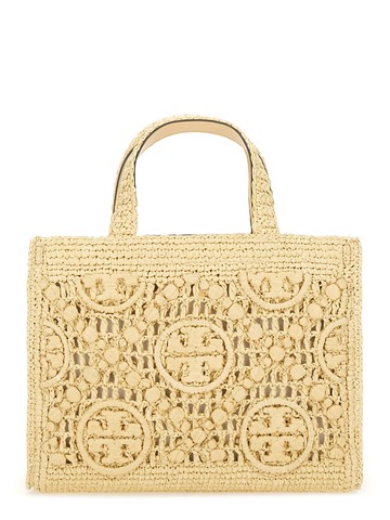 tory burch t monogram shopping bag