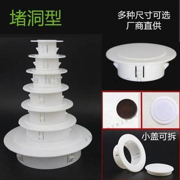 🚚【臺灣出貨】水噹噹👑空調洞堵蓋可拆蓋牆孔遮擋密封空調孔裝飾蓋堵塞器牆孔護口遮醜圈