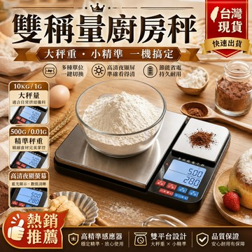 新品下殺🔥不鏽鋼電子秤 以一敵二 0.01g 高精密電子秤 料理秤 電子磅秤 迷你電子秤 咖啡電子秤 食物秤 烘焙廚房秤