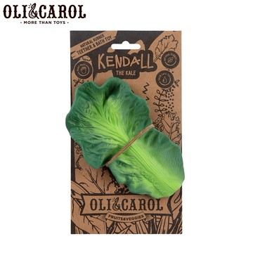 【OLI&CAROL】咬牙器-羽衣甘藍✨送禮首選✨新生禮✨彌月禮✨育兒好物