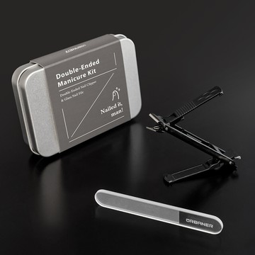 urbaner奧本ct-01 奧本雙頭防濺剪甲工具組 (指甲刀/指甲剪/修甲/磨甲)