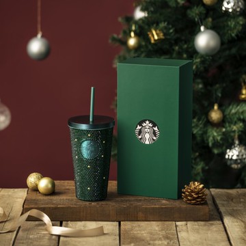 星巴克星芒璀璨Bling不鏽鋼TOGO冷水杯