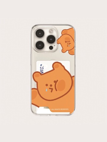flatted gummy [transparent card storage case]
