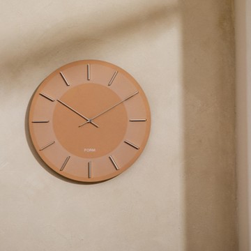 FORM｜綻放 現代感圓盤時鐘 2色 - 灰
