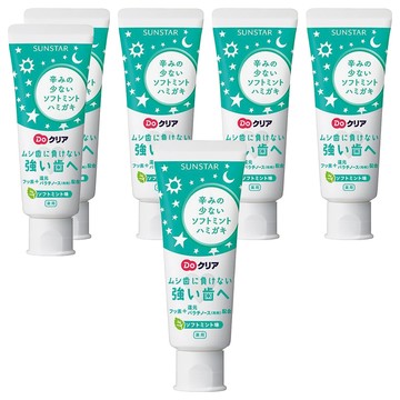 SUNSTAR 三詩達 Do 兒童牙膏 009639 薄荷 6條  70g  1組