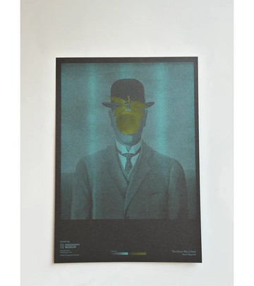 【 RISO名畫 】偉大的戰爭—A3海報