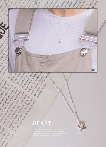 925純銀愛心項鍊