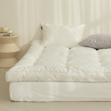 福爾摩斯生活 雙面床墊托普  Q  白色