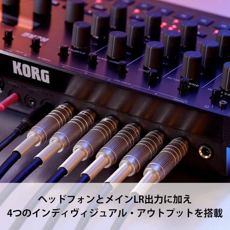 KORG ハイブリッド・ドラム・マシン drumlogue 本物のアナログ・サウンドとデジタルの柔軟性