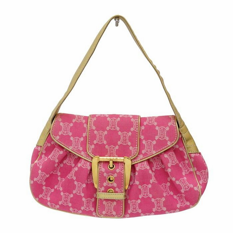 楽天市場】セリーヌ Cマカダムスエードレザーハンドバッグ/ピンク/CELINE【♀】【B】【レディース】/b220524【RF4】□443110【中古】  : リファスタ