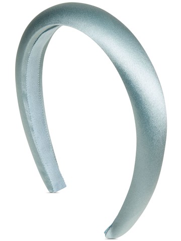Jennifer Behr - Tori silk satin headband - women - Silk - One Size - Blue