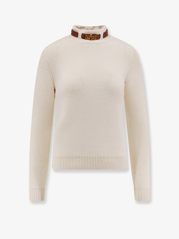 Wool blend sweater - ELISABETTA FRANCHI - gender_Woman