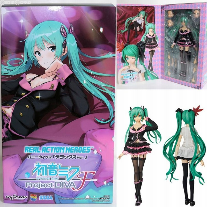 中古即納』{FIG}リアルアクションヒーローズ No.725 RAH 初音ミク -Project DIVA F- ハニーウィップ デラックスver.  セガ・インタラクティブ(20160324) | LINEブランドカタログ